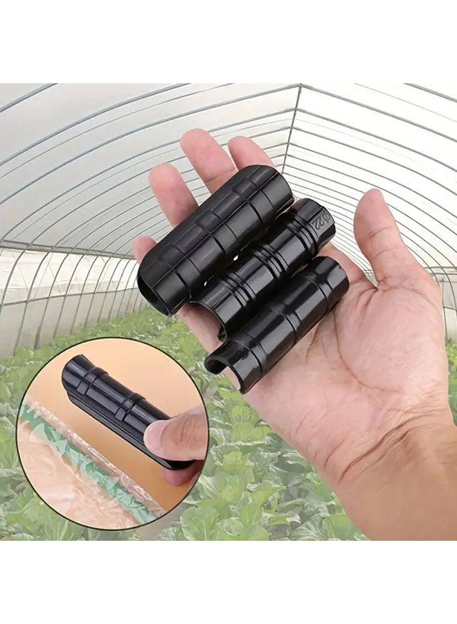 مشابك الدفيئة 20 قطعة، مشابك حديقة بلاستيكية متينة لزراعة الخضار والفاكهة بالأغشية - Image 5